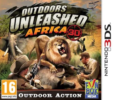 Outdoors Unleashed Africa 3D (Europe) box cover front